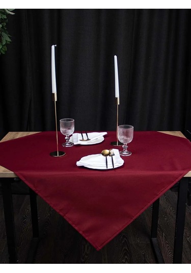 Leohome Küçük Masa İçin Mutfak Örtüsü 435049916 Bordo