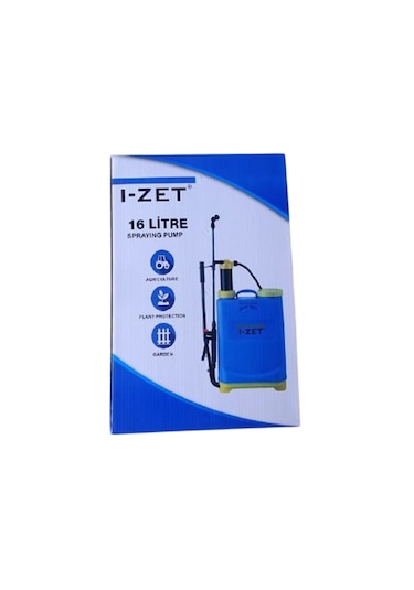 I-zet 16 Lt Sırt Tipi Mekanik Püskürtme Pompası - 1000c