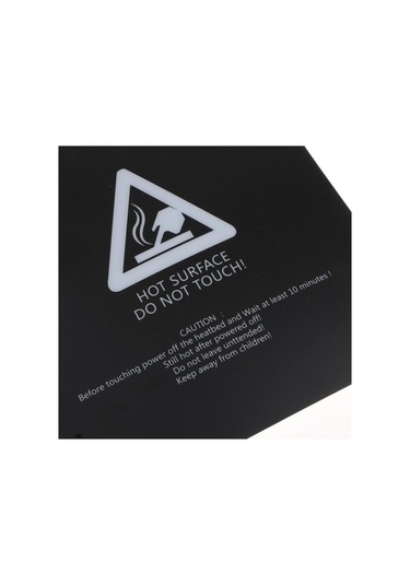 Trendooze 3d Yazıcı Yatak Yapısı Isıtmalı Plaka, 250x250mm, Yüzey Isıtma 250x250mm