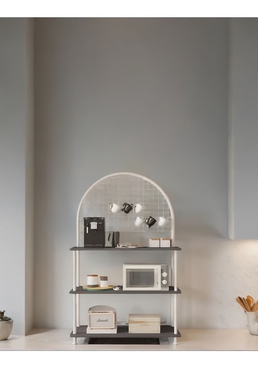 Çevir Kur Çok Amaçlı Kahve Köşesi Dolabı, Mutfak Standı, Mutfak Dolabı, Mutfak Düzenleyici 71 134 35 Antrasit