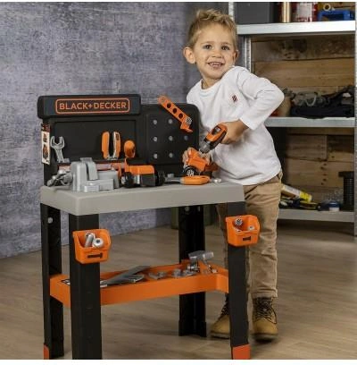 Smoby Black & Decker Bricolo Çalışma Tezgahı 360740