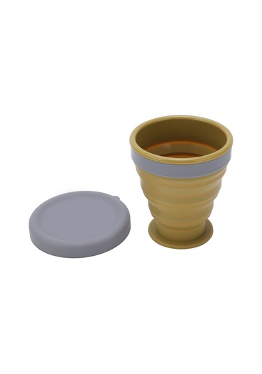 Xindoker Yemek Grubu Silikon Katlanabilir Bardak - Taşınabilir Kamp Seyahat Kupa, Isı Dayanıklı, Leşimsiz, Yeniden Kullanılabilir Diğer