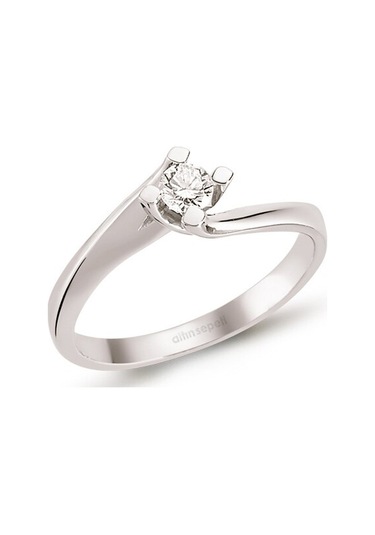 Tektaş Pırlanta Yüzük 0,21 Ct Aspyz003 Altınsepeti