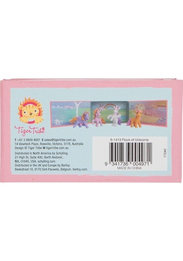 Tiger Tribe Sahneli Hayvan Figürleri - Unicorn