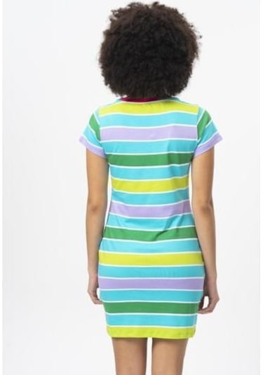 Over-Q Benetton Elbise-Pembe