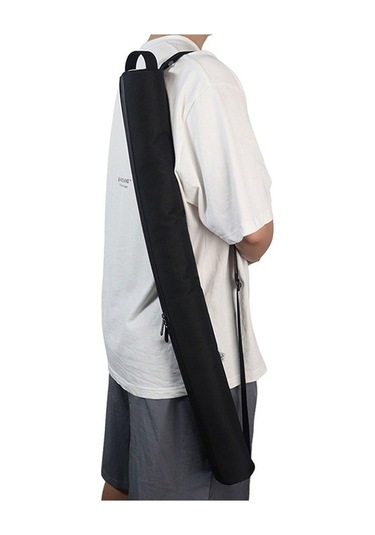 Ebitda Taşınabilir 7 Kutu Soğutuculu Golf Çantası - Siyah, Omuz Askılı Siyah