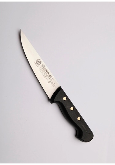 Sürdövbısa 3'lü Kasap Kurban Seti Perçinli Sap Siyah Çok Renkli