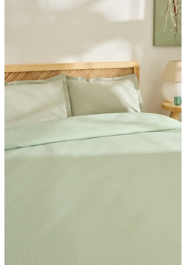 Kaşmir Home Nora %100 Pamuk Çift Kişilik Pike Çağla Çağla