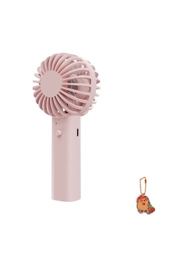 Cacaotaşınabilir El Fanı Mini Soğutma Fanı Usb Sessiz Soğutucu El Fanı 5692 Pembe