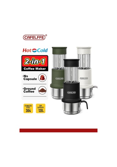 Cafelffe Manuel Espresso Kahve Makinesi Sıcak/soğuk Taşınabilir
