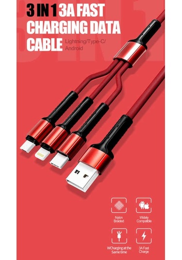 Lc93 3 In 1 Usb Kablo