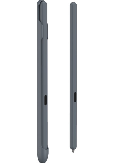 Samsungg Galaxy Uyumlu Z Fold6 / 5 / 4 / 3 İçin Kalem Yuvalı Elektromanyetik Stylus Kalem Gri