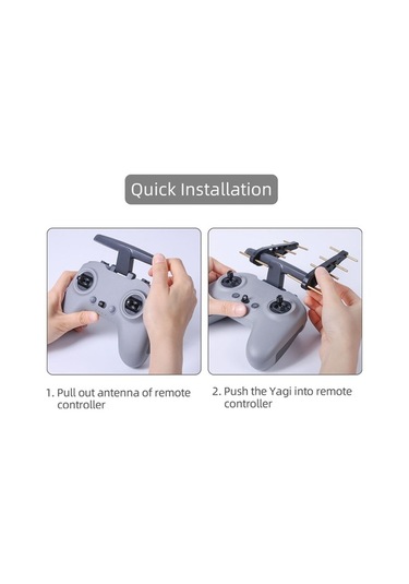 Didadodo Djı Fpv Kumanda 2 İçin 5.8ghz Yüksek Güçlü Yagi Anten Sinyal Güçlendirici - Uzun Menzil