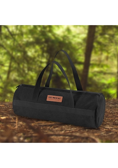 Suntek Çadır Kazıkları Saklama Çantası Kamp Peg Sırt Siyah Siyah