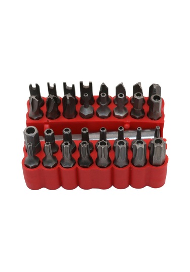 Springsun 33 Parça Elektrikli Somun İmaci Ucu Seti, Manyetik Uzun Bağlantı Çubuğu, 6.35mm 1/4" Uç Çapı, Elektrikli/el/pnömatik Somun İmaclarına Uygun