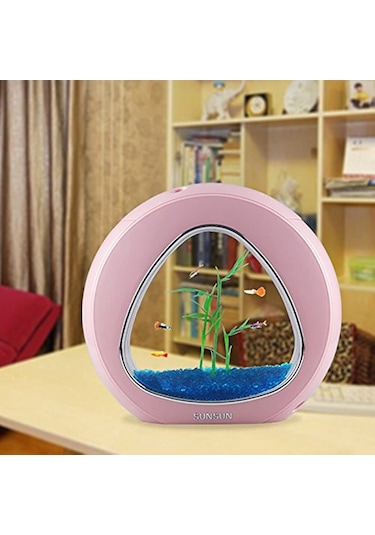 Sunsun Ya-02 Akvaryum 6 L Pembe