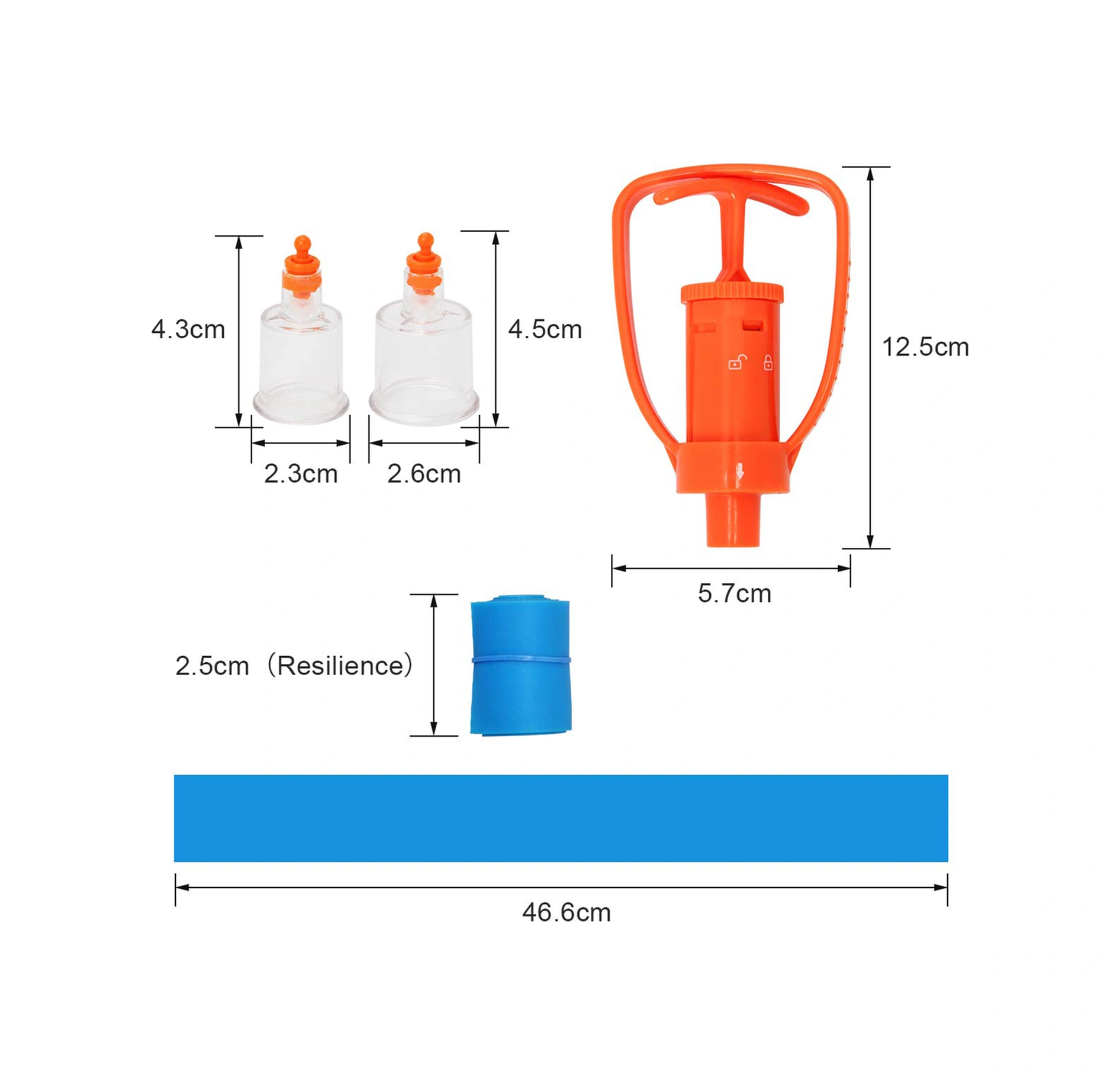 Youtek Kamp-fishing-hiking İçin Yeniden Kullanılabilir Zehir Çekici Seti: Alevli Arı, Yılan, Örümcek İçin Pompalı Çekici, Cpr Maskesi Ve Turuncu Kırmızı