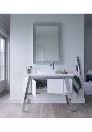 Duravit - Cape Cod Aydınlatmalı Ayna 76 Cm Beyaz - Cc964100000- Diğer