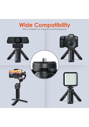 Hohem Mini Beyaz X Tripod Pro4 Telefon Ve Gimbal İçin