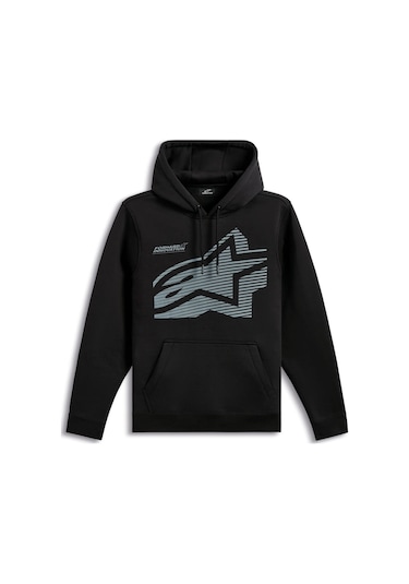 Alpinestars Fasting Hoodie Kapüşonlu Sweatshirt Siyah Sİyah