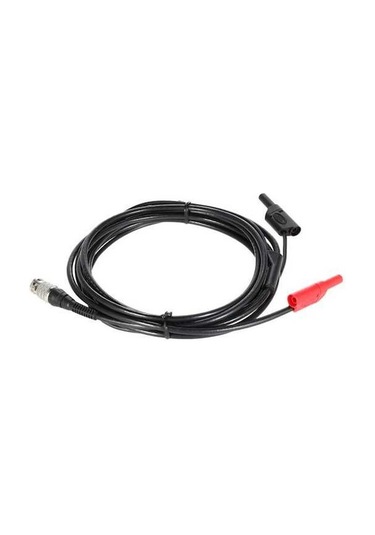 Moly 2 Adet 4mm Siyah-kırmızı Bağlantılı Oto Test İletkeni, 2.9m Bnc Erkek Bağlayıcı, Araç Sinyal Ölçümü İçin