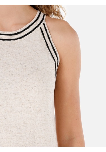 Colins Ekru Kadın Elbise Cl1068052 Q1.v1 Ecm Colins Ekru Kadın Elbise Cl1068052 Q1.v1 Ecm