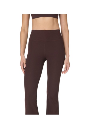Sweaty Betty Glow Flex Rıb 32 Flare Trouse 5524 Kahve