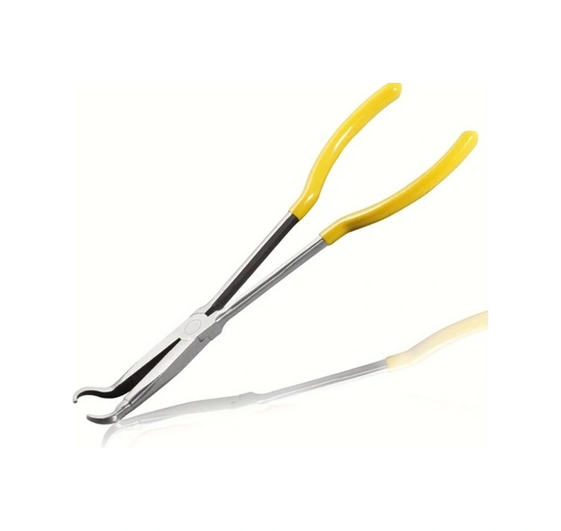 Trendooze Güneşli022 275mm 11 Paslanmaz Çelik İnce Burun Pensel, Dayanıklı Onım Aleti