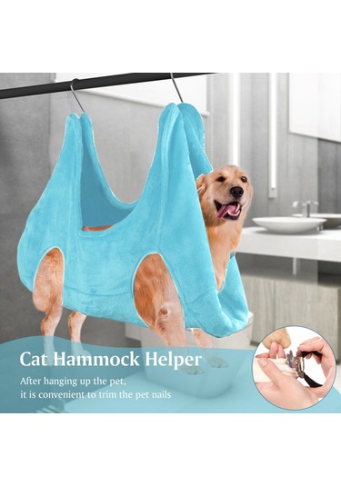 Mufunye Kedi Ve Köpek Bakım Hamağı Evcil Hayvan Banyosu Yıkama Ve Tırnak Kesme