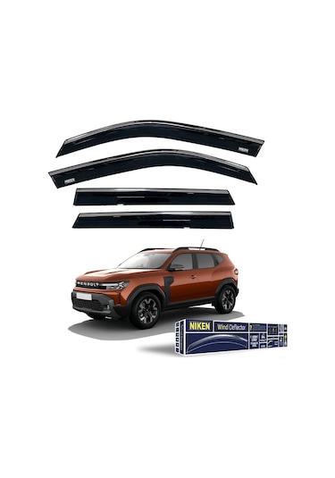 Dacia Duster Krom Çıtalı Cam Rüzgarlığı 2024-