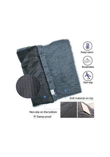 Vkemall "yumuşak Kedi Battaniyesi - Kaymaz Tabanlı, Isıtmalı Evcil Hayvan Yatağı 4 Renk, 4 Boyut "