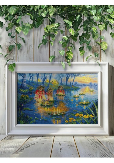 Rıolıs Yıldızlı Gece 40x30cm Nakış Kiti 2235 237301334