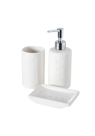 Mudo Home Bath Kutulu Banyo Seti 3'lü Beyaz