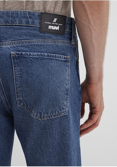 Mavi - Milan Street Puslu Koyu Mavi Jean Pantolon 0081088217 Mavi