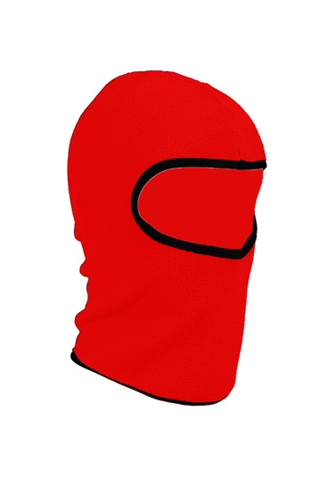 Geeroyoo Çocuklar İçin Kışlık Polar Balakava - Kırmızı, Kayak, Snowboard Ve Açık Hava Aktiviteleri İçin Kırmızı