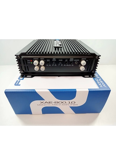 For-x Mono Amfi For-x Xae-800.1d Bass Anfisi 800 Rms Bass Kontrollü Mono Anfi