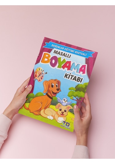 Değerler Eğitimi Destekli Masallı Boyama Kitapları 5'li Takım