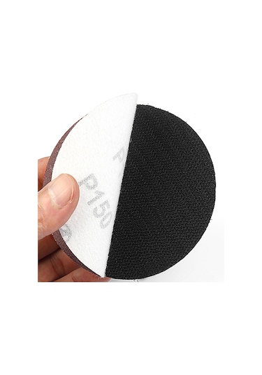 Sones 5 Adet Parlatma Diski Kendinden Yapışkanlı Sünger Disk Pnömatik Zımpara Vantuz, Boyut: 100mm M10