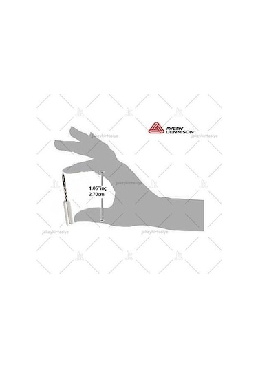 Avery Dennison Fine Kılçık Iğnesi 1 Kutu Içinde 5 Adet Iğne