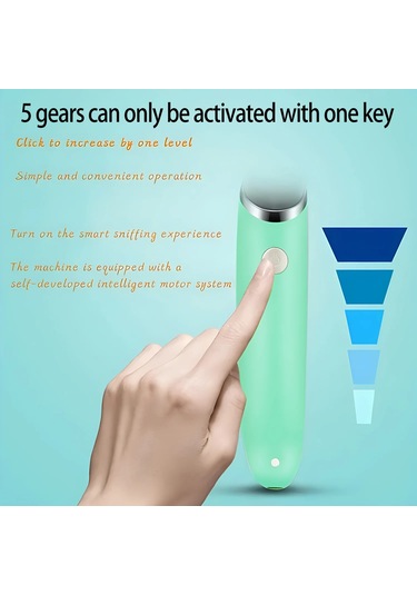 Elektrikli Yürümeye Başlayan Sümük Aspiratörler Otomatik Yenidoğan Burun Green