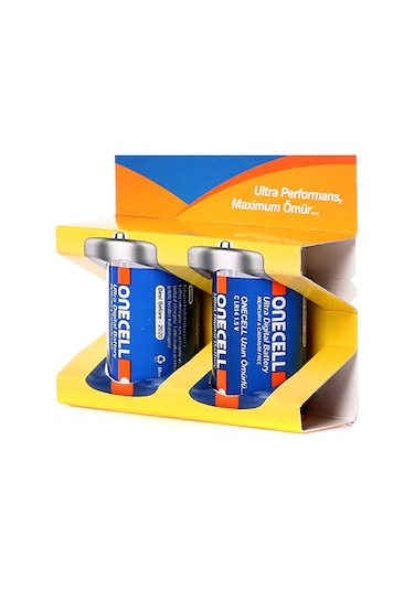 Onecell LR14 1.5 V Ultra Dijital Alkalin C Boy Pil 2'li