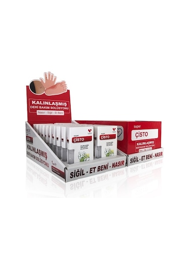 Çisto Kalınlaşmış Deri Bakım Solüsyonu 1ML