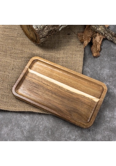 Naturalove Akasya Sunum Tabağı - Dikdörtgen
