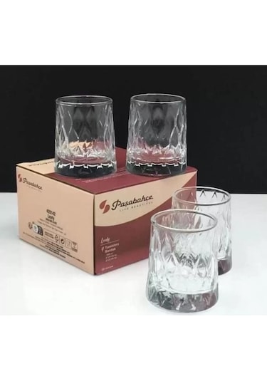 Paşabahçe 420142 Leafy Likör Bardağı 100 Cc 4'lü