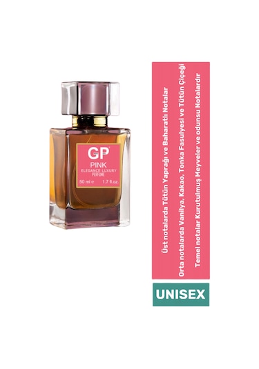 Green Path Pink Elegance Luxury Unisex Parfüm EDC 50 ML