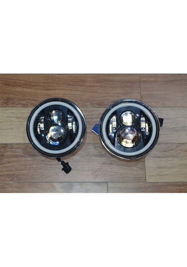 Ducki 7Inc Led Far - Çift (Gündüz Farı+Sinyal+Kısa +Uzun) Ledli
