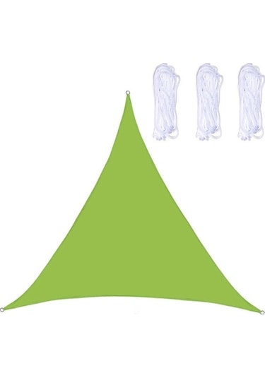 Novahub Üçgen Bahçe Güneşlik Yelken 3x3m, Su Geçirmez Anti-uv, Orange Kırmızı Kırmızı