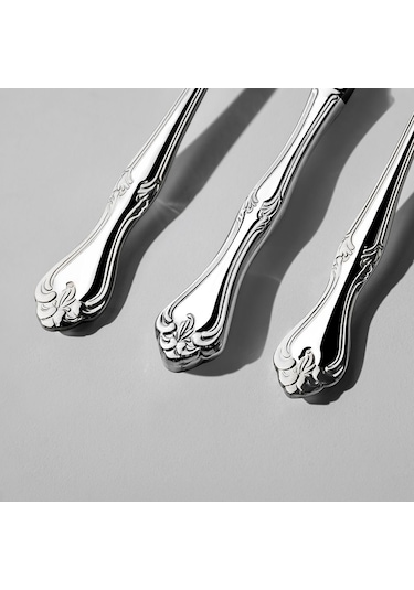 Nehir Lalezar Sade 12 Kişilik 89 Parça Kutulu Çatal Kaşık Bıçak Takımı