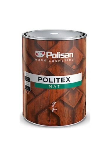 Politex Vernikli Ahşap Koruyucu Mat Doğal Bambu 2,5 Lt