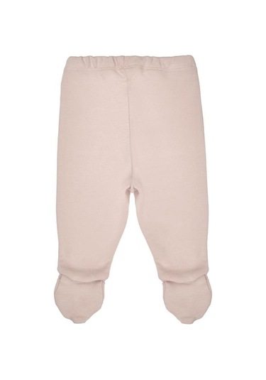 Bebek 2li Patikli Pantalon %100 Organik Pamuk , Bebek - Yenidoğan- Csy8142 Ekru